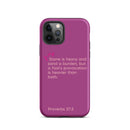 iPhone Case - Proverbs 27:3