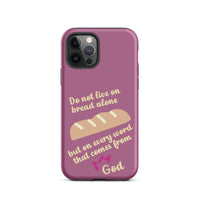 iPhone Case - Deuteronomy 8:3