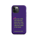 iPhone Case - Deuteronomy 10:20