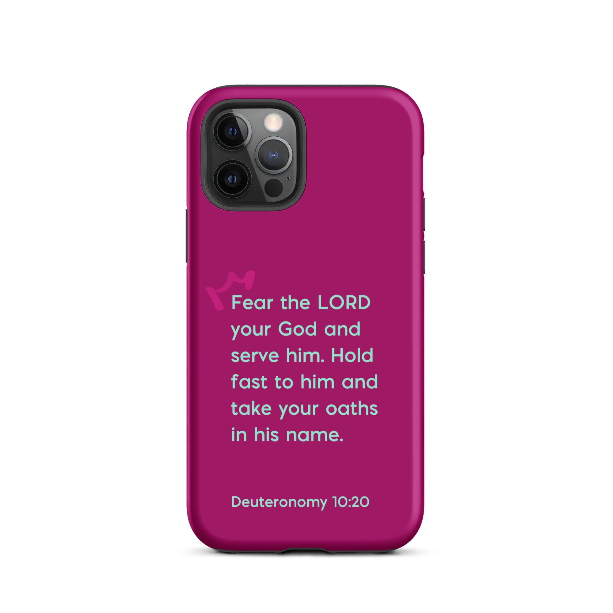 iPhone Case - Deuteronomy 10:20