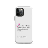 iPhone Case - Proverbs 27:19