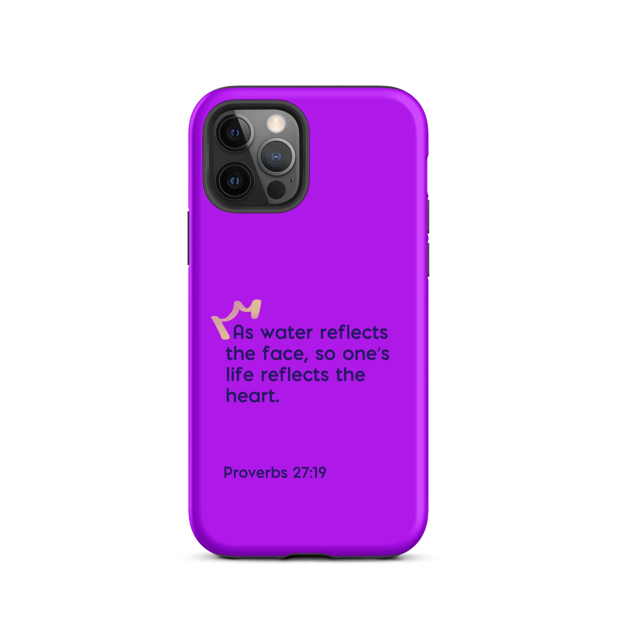 iPhone Case - Proverbs 27:19