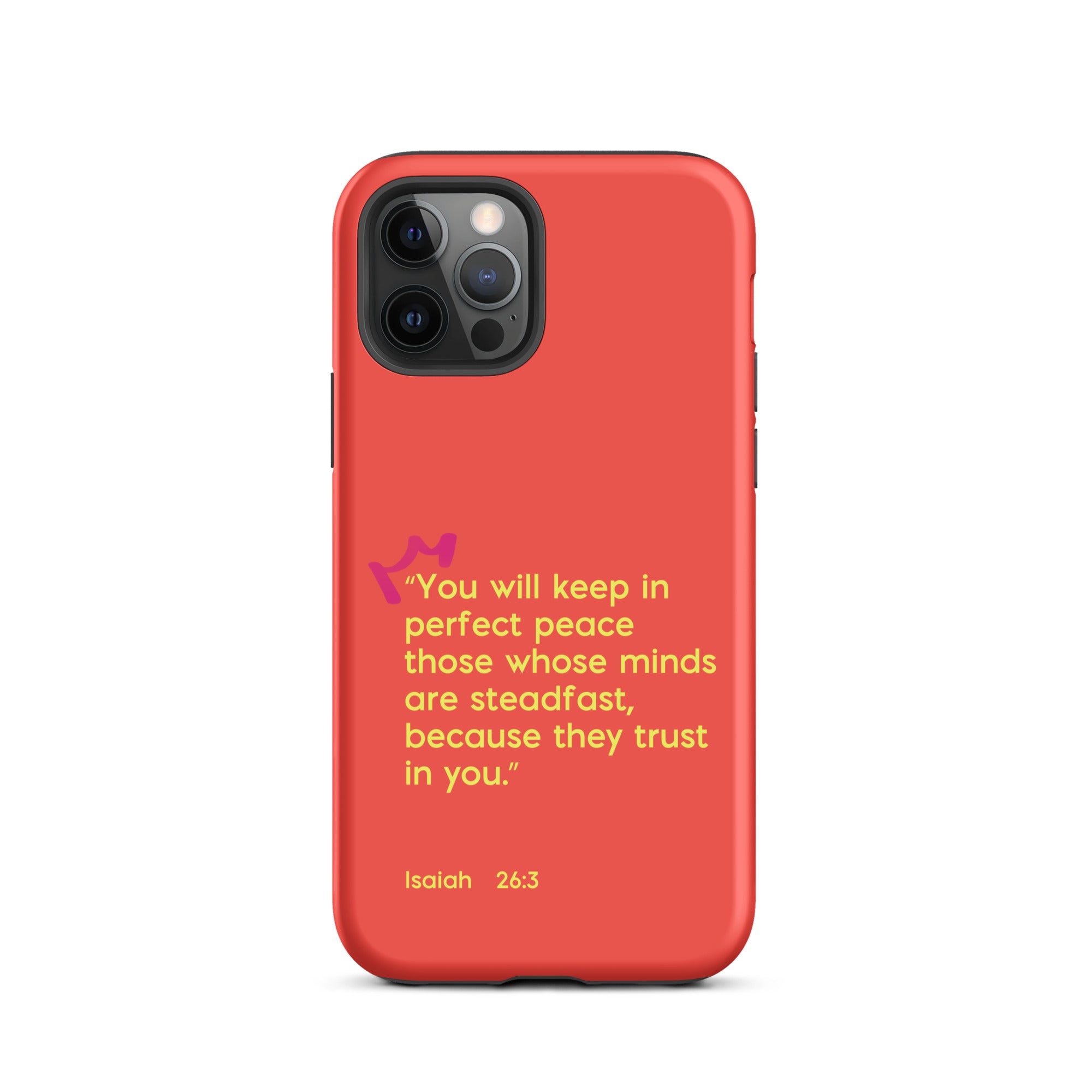 iPhone Case - Isaiah 26:3