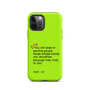 iPhone Case - Isaiah 26:3