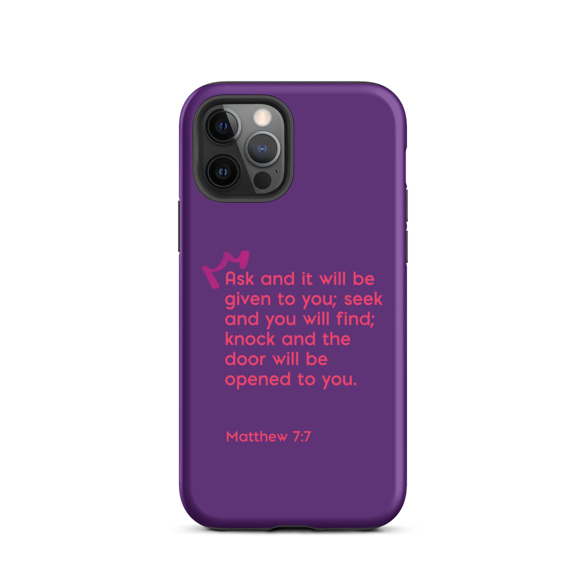 iPhone Case - Matthew 7:7