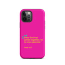 iPhone Case - Mark 10:9