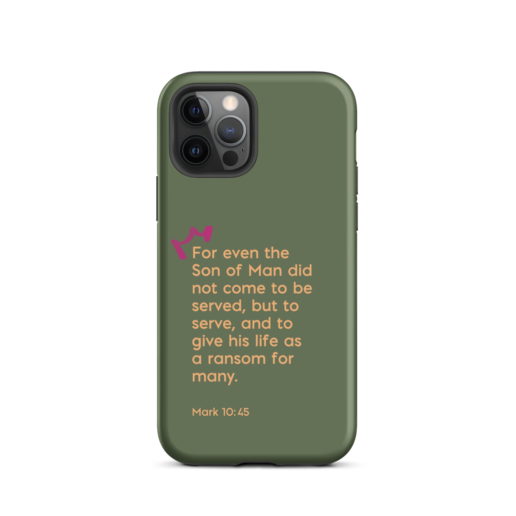 iPhone Case - Mark 18:45