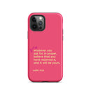 iPhone Case - Mark 11:24