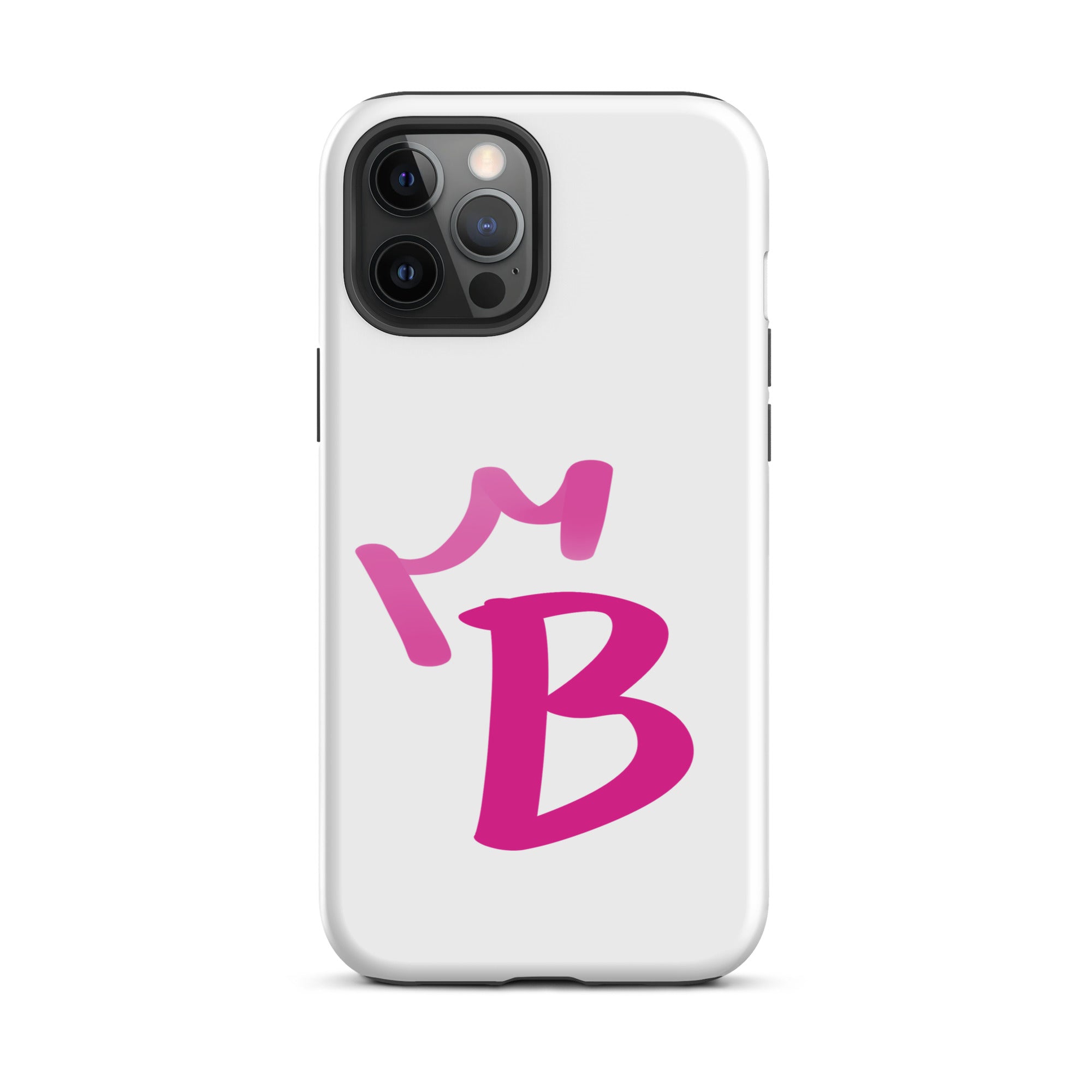 iPhone Case White - Letter B