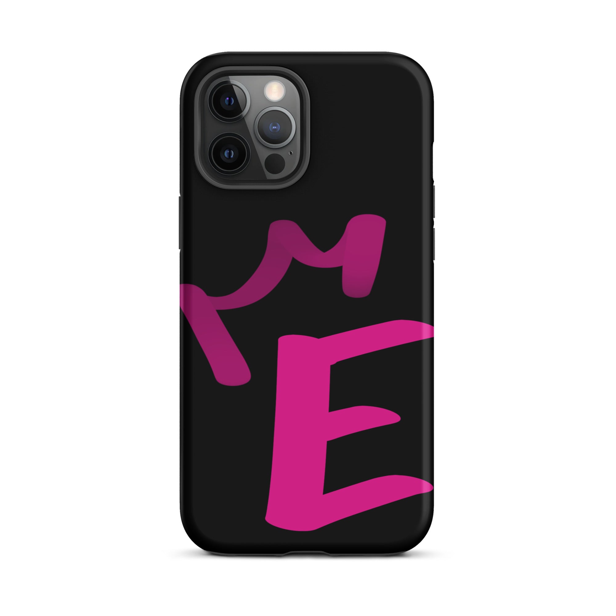 iPhone Case Black - Letter E