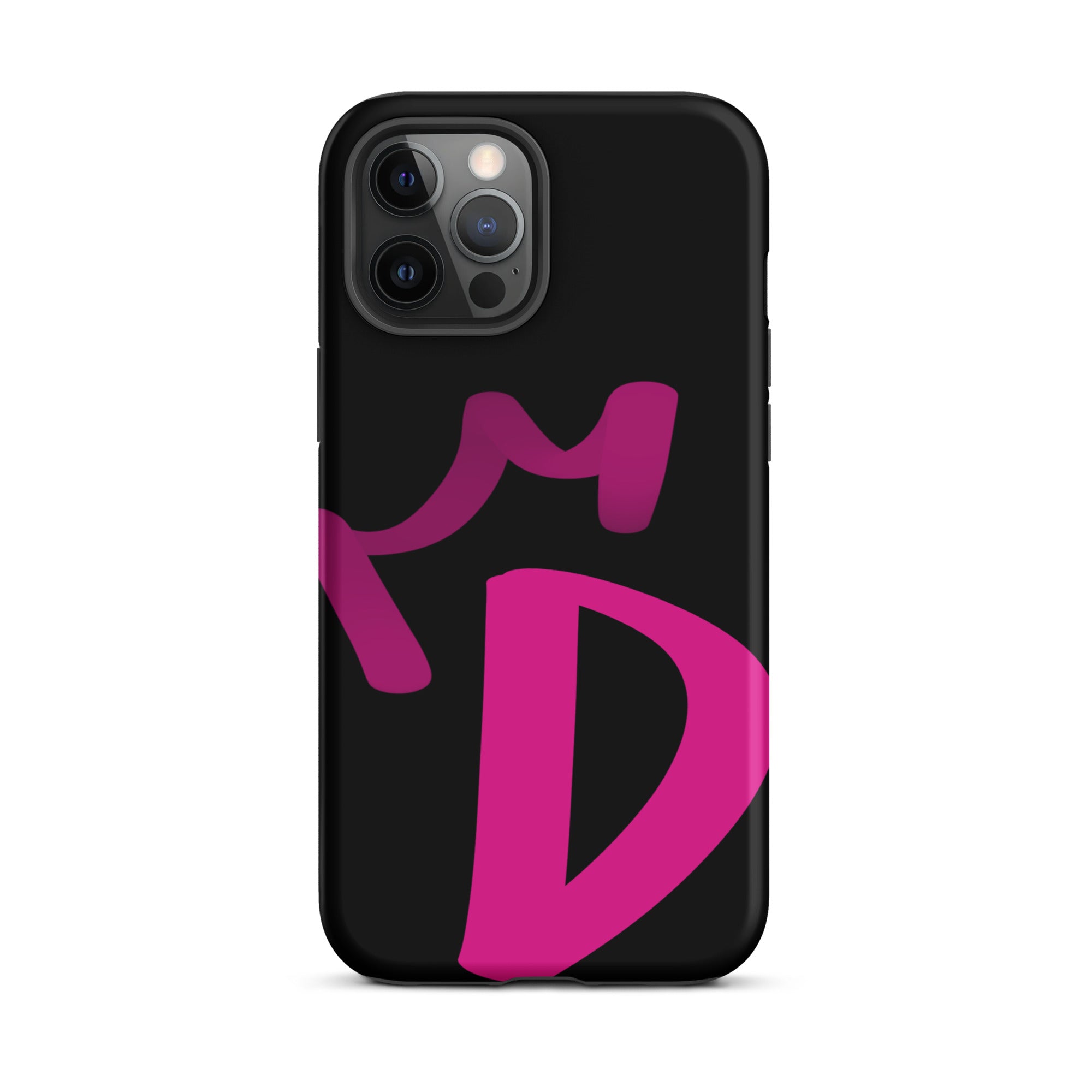 iPhone Case Black - Letter D