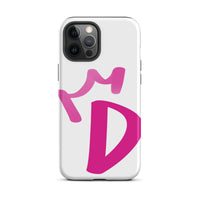 iPhone Case White - Letter D