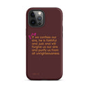 iPhone Case - 1 John 1:9