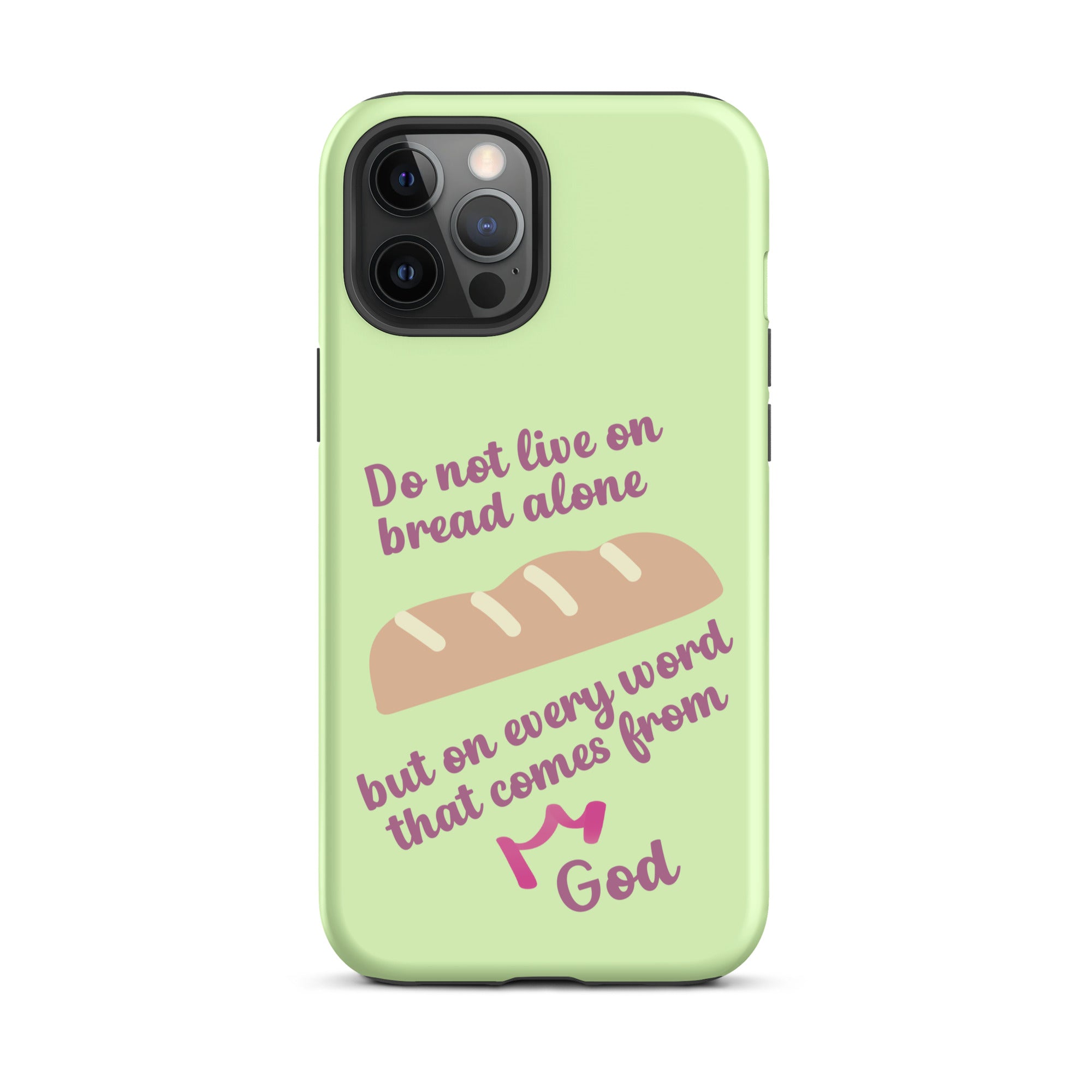 iPhone Case - Deuteronomy 8:3