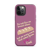 iPhone Case - Deuteronomy 8:3