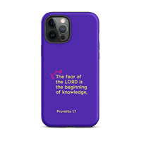 iPhone Case - Proverbs 1:7