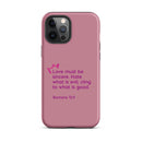 iPhone Case - Romans 12:9