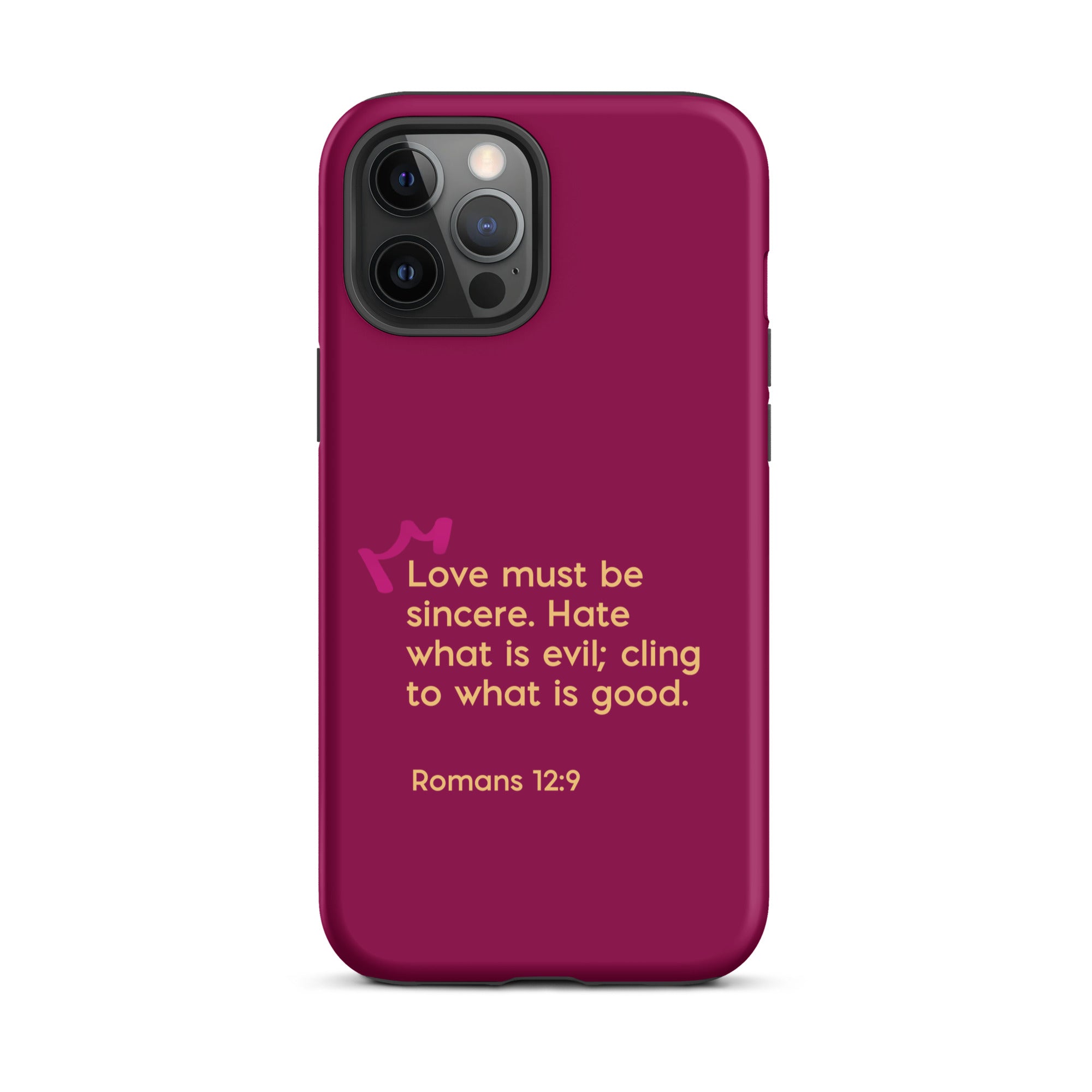 iPhone Case - Romans 12:9