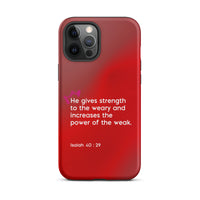 iPhone Case - Isaiah 40:29