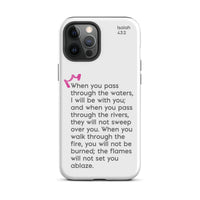 iPhone Case - Isaiah 43:2