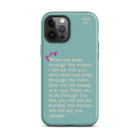 iPhone Case - Isaiah 43:2