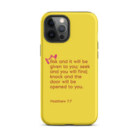 iPhone Case - Matthew 7:7