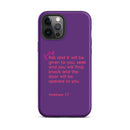 iPhone Case - Matthew 7:7