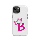 iPhone Case White - Letter B