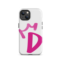 iPhone Case White - Letter D