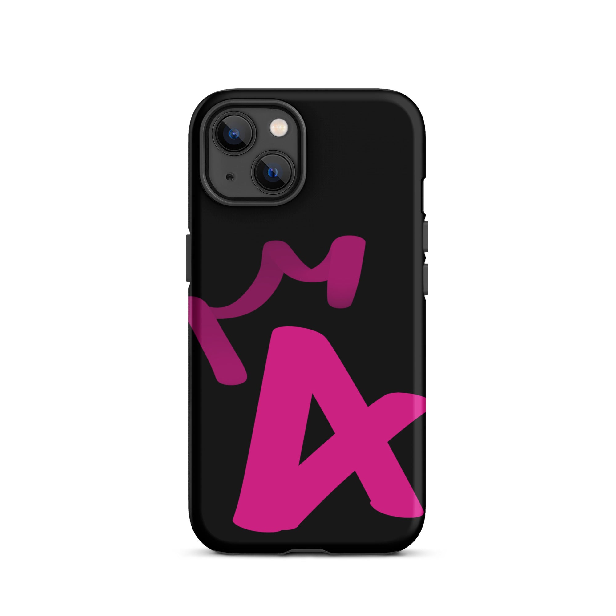 iPhone Case Black - Letter A