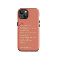 iPhone Case - Proverbs 3:3