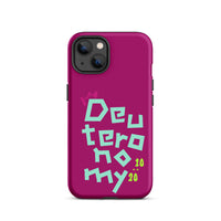 iPhone Case - Deuteronomy 10:20