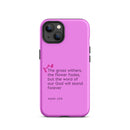 iPhone Case - Isaiah 40:8