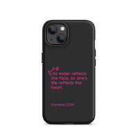 iPhone Case - Proverbs 27:19