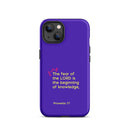 iPhone Case - Proverbs 1:7