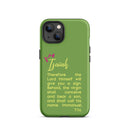 iPhone Case - Isaiah 7:34