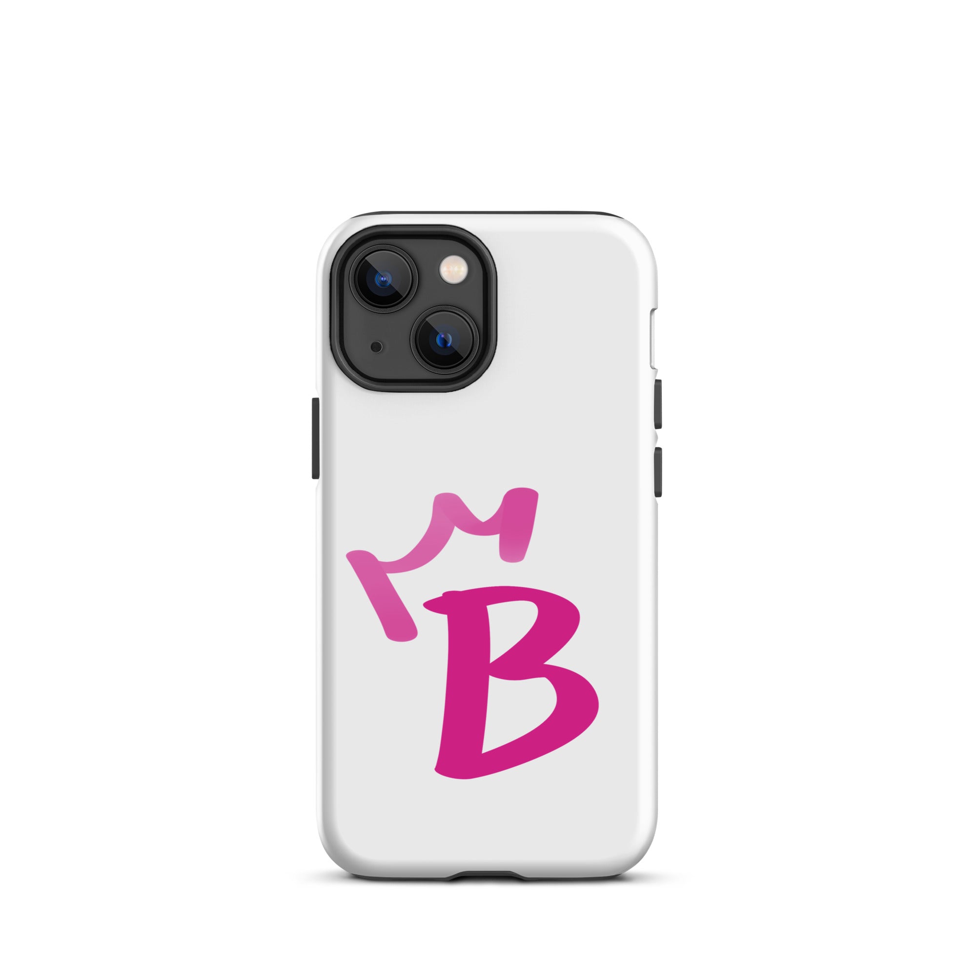 iPhone Case White - Letter B