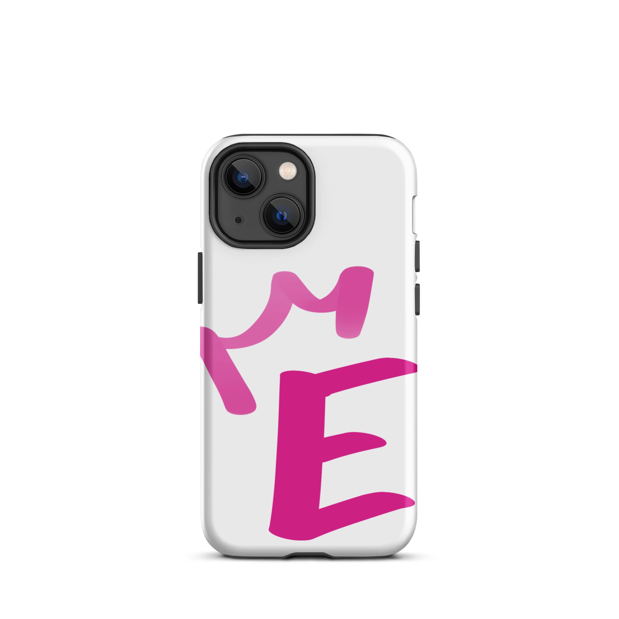 iPhone Case White - Letter E