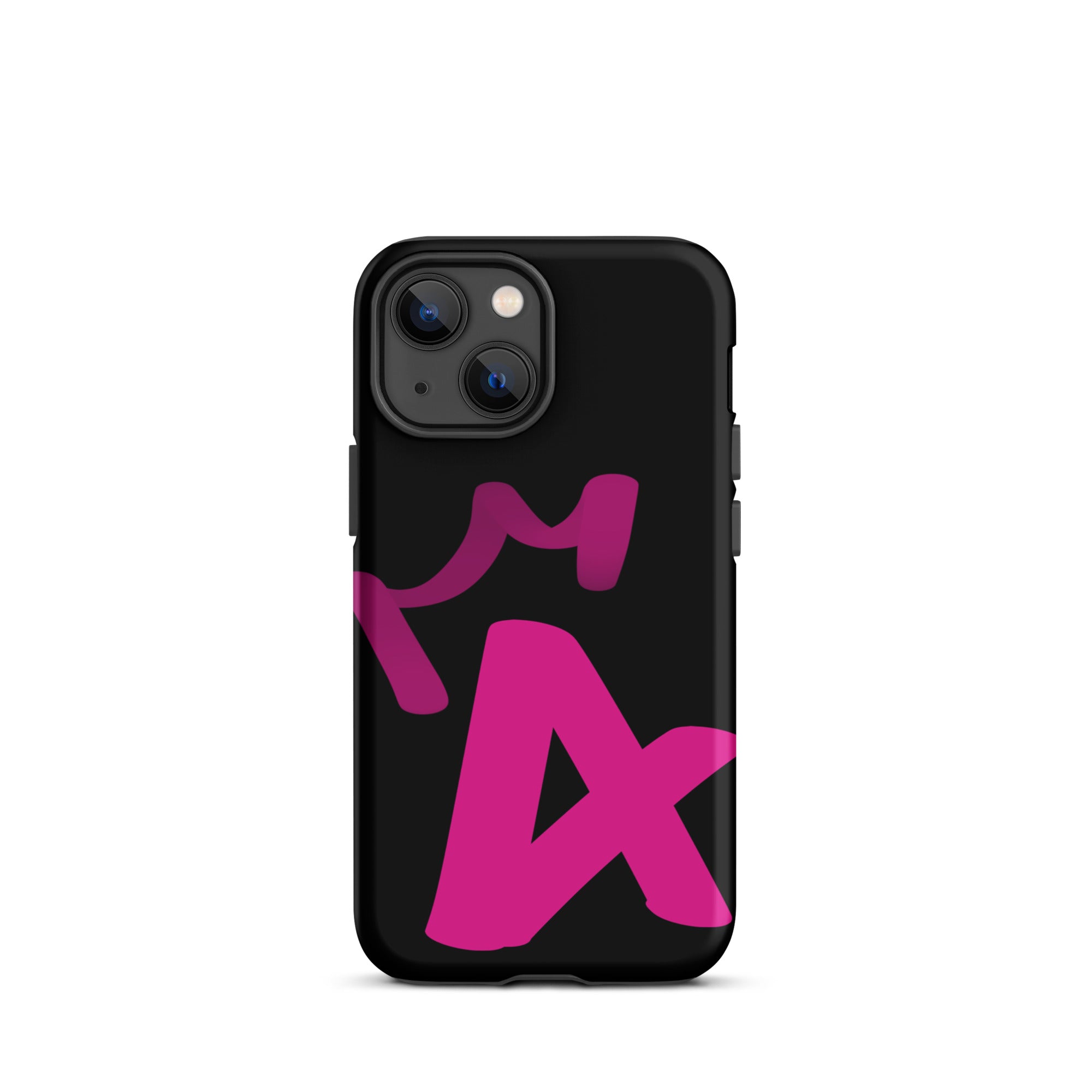 iPhone Case Black - Letter A