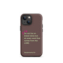 iPhone Case - Deuteronomy 8:3