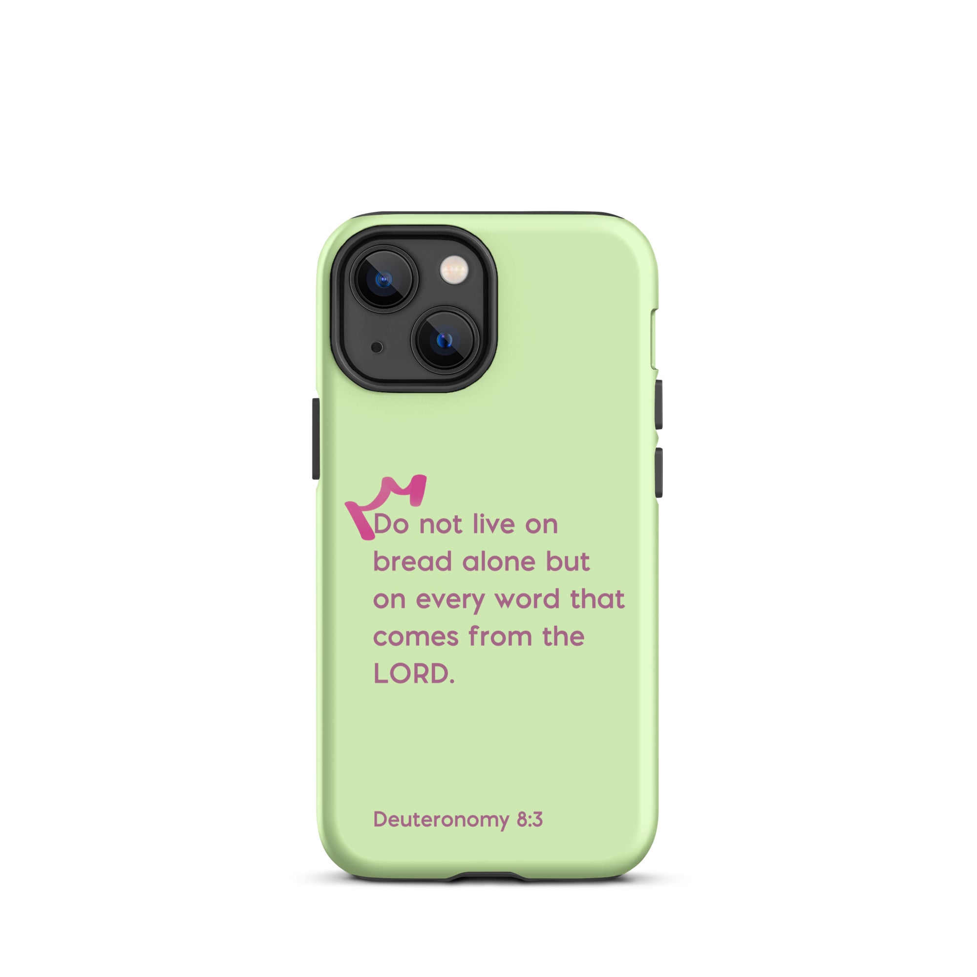 iPhone Case - Deuteronomy 8:3