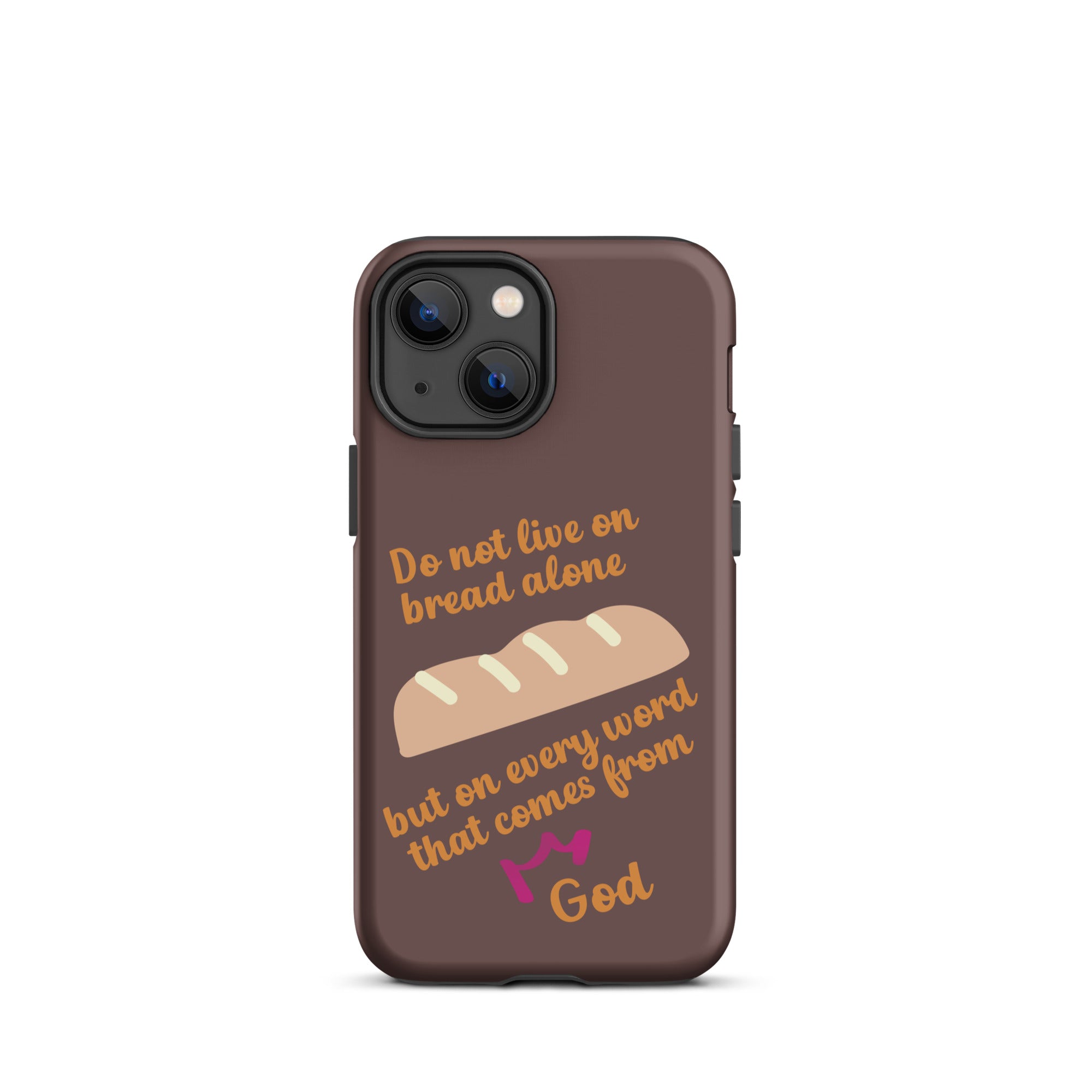 iPhone Case - Deuteronomy 8:3