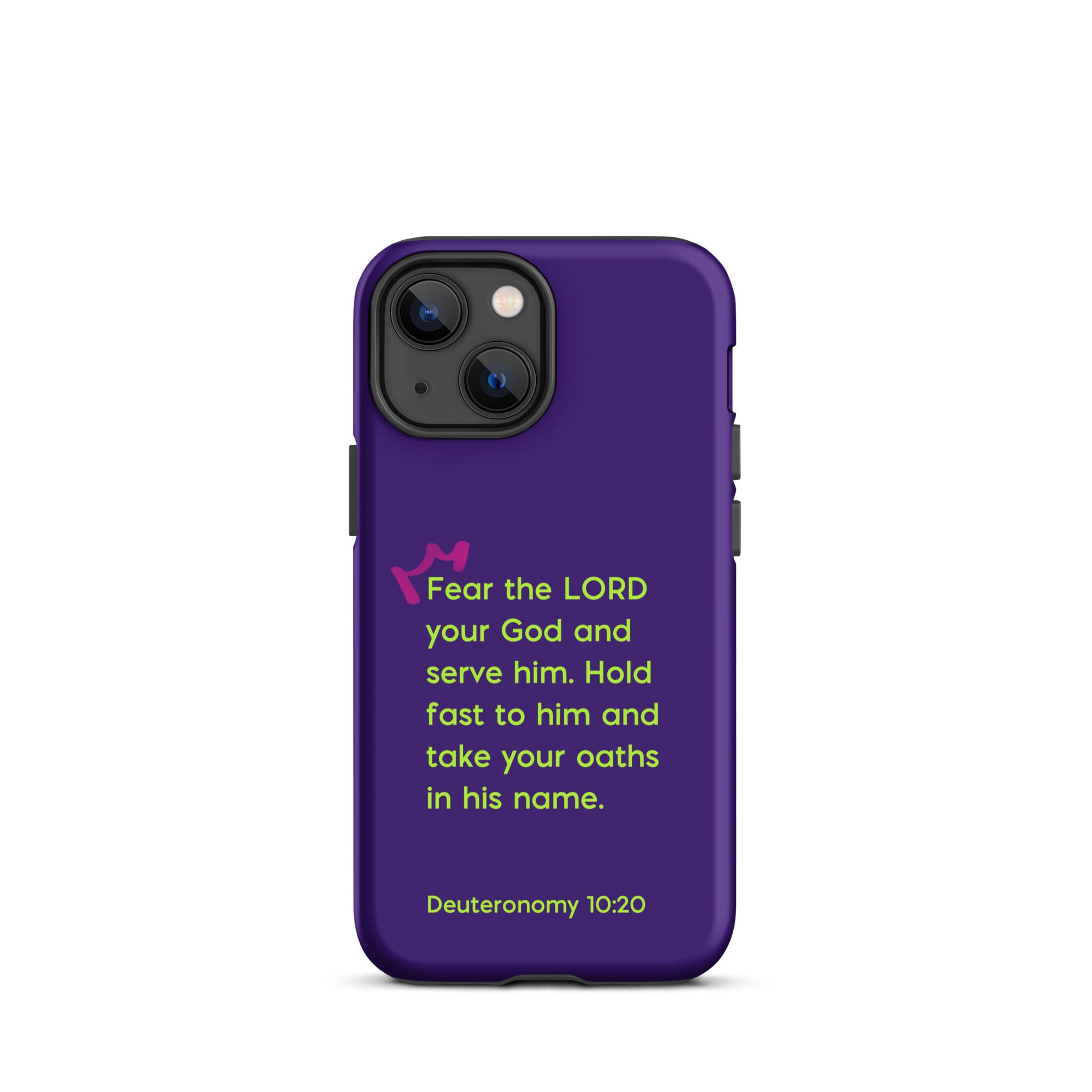 iPhone Case - Deuteronomy 10:20