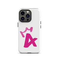 iPhone Case White - Letter A