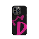 iPhone Case Black - Letter D