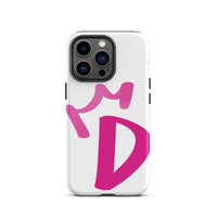 iPhone Case White - Letter D