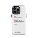 iPhone Case - Proverbs 27:3