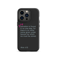 iPhone Case - Acts 4:12