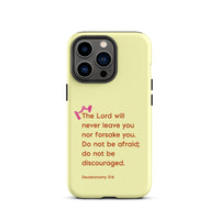 iPhone Case - Deuteronomy 31:8