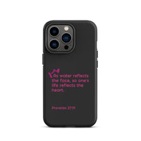 iPhone Case - Proverbs 27:19